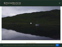 Tablet Screenshot of kingairloch.co.uk